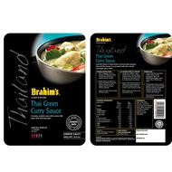 Brahim's Thai Green Curry Simmer Sauce Instant Paste Brahim Brahims