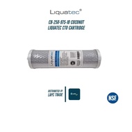 LIQUATEC CTO Cartridge Filter CB-250-975-10 Coconut ไส้กรองน้ำดื่ม ขนาด 2.5 x 10" Carbon Block Filter