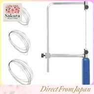 KALOLINNA Fret Saw Set Precision Fret Saw Diamond Wire Glass Ultra-Fine Manual Ceramic Stone Craft C