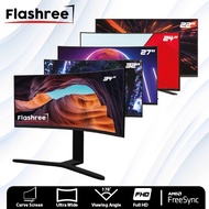 Monitor Curved LED FHD 22 24 27 32 34 inch AMD FreeSync Super Ultra slim HDMI VGA 75/144/165Hz Compu