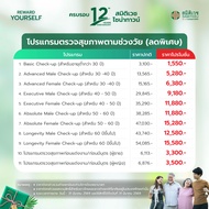[E-voucher]โปรแกรมตรวจสุภาพผู้ชายวัย 40 - 50 ปี Executive Male Check Up - สมิติเวชไชน่าทาวน์
