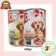 Origin can 400gr | Wet Dog Food | Canned Food | Wet food | Canned dog food