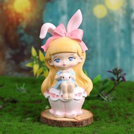 Hiasan Kue Ultah Anak Lucu Cake Topper Putri Kelinci Bahan Plastik Bagus