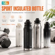【Keep 24H】1500ml Tumbler tahan sejuk Double-layer Insulation Thermos Bottle Botol Air Large Capacity