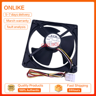 Hitachi ใหม่4715JL-09W-S46พัดลมตู้เย็น6B22A72-QF1 DC14V ตู้แช่แข็งและพัดลมตู้เย็น