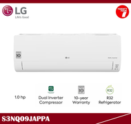 [ Delivered by Seller ] LG 1.0HP Dual Inverter Premium Air Conditioner / Aircond / Air Cond with Ion