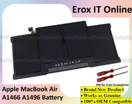 Mabook Air 13-inch A1369 A1466 A1496 A1405 (Mid 2011-Mid 2012) A1496 Battery