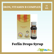 ONBO* Ferlin Drops Iron Supplement for Babies, 15mL