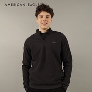 American Eagle 24/7 Venture Out Thermal Quarter Zip T-Shirt เสื้อยืด ผู้ชาย แขนยาว (EMTS 017-3380-00