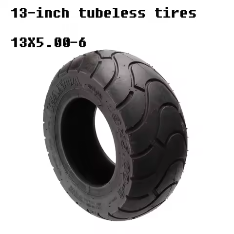 13X5.00-6 tire 13 inch rubber tread tire for folding bicycle scooter four wheel off-road vehicle pit