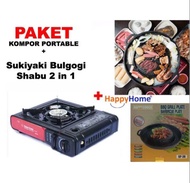 panggangan 2in bbq bulgogi / bulgogi bbq pan / panggangan korean BBQ GRILL pan bahan teflon anti lengket