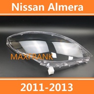 FOR NISSAN ALMERA 11-13 HEADLAMP COVER / HEADLIGHT COVER / HEADLAMP LENS / HEADLIGHT LENS