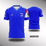 Team F1 Jersey Premium Vneck Jersey KR0429