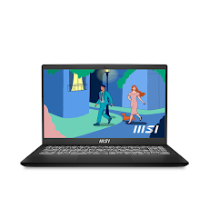 Laptop MSI Modern 15 B12M-220VN (i5-1235U) (Đen) - Demo