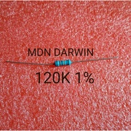 @ @ @ ] 120K RESISTOR 1/2W 1%