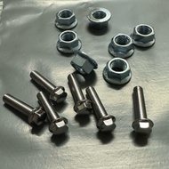 skru bolt nut meter rxz energy nut 14 absorber absober stand kaki footrest rxz energy