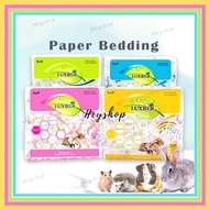 Luxber Hamster Paper Bedding 4.1L / Rabbit Guinea Pig Pet Hedgehog R&amp;M Cotton Bedding Toilet Flower Bedding RM纸棉仓鼠无尘垫料兔子