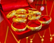 KMDGold แหวนทองครึ่งสลึง  ทองแท้พร้อมใบรับประกัน