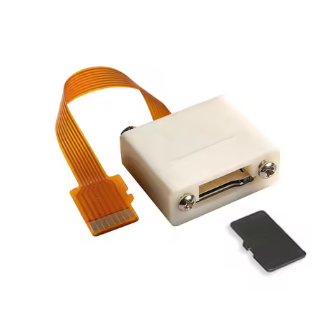 Embedded Micro SD Expansion Adapter, 3.9in/10/25cm Micro SD Male-to-Female Flexible Extension Cable 