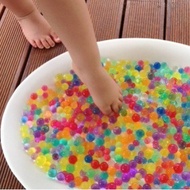 [LOGU][100gr] Hidrogel Orbis, water beads, Mainan bola kembang kena