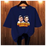 GET FASHION - BAJU KAOS PILPRES 2024 PARTAI RELAWAN PRABOWO GIBRAN GEMOY OVERSIZE PRIA WANITA JUMBO