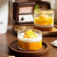 190ml Clear Glass Bowl High Temperature Resistant Yogurt Pudding Glass Cup Fruit Salad Bowls