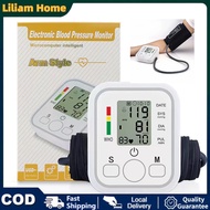 Home Electronic Blood Pressure Monitor Portable Automatic Household BP Measuring Device for Blood Pr