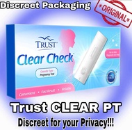 TRUST CLEAR PREGNANCY TEST KIT (WITH DROPPER) DISCREET PACKAGING