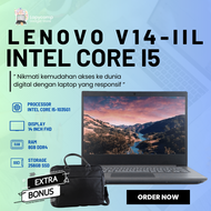 PROMO FLASH SALE LAPTOP LENOVO CORE i5 SSD 256GB RAM 20GB LAYAR FULL HD 14 INCH MURAH - LENOVO V14-IIL