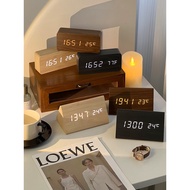 Smart Living Room Ideas led Electronic Clock Desktop Ornament Alarm Clock Always On Digital Bedside 