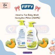 FIFFY HEAD TO TOE BABY WASH DEWY MELON (750ML)