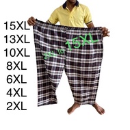 (2XL to 15XL) Plus size pelikat/kota seluar tidur. OVER SIZE