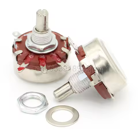 WTH118-1A 2W 1K 2.2K 4.7K 10K 22K 47K 100K 470K 1M Potentiometer New Authentic Variable Resistor VR 