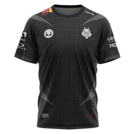 G2 Team Uniform 2024 LOL Esports Competition Men's Short Sleeved T-shirt Top New Season Fan Clothing
