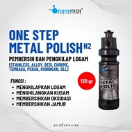MESIN ONE STEP METAL POLISH - nanoTECH PROTECTION - CNC ALUMINUM STAINLESS TITANIUM BRASS IRON METAL