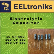 ELECTROLYTIC CAPACITOR 10UF 50V / 100 UF 16V / 100 UF 25V 5pcs/Set