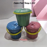 Bucket Lid Bucket Pile 3.5GL 5 Liter Plastic Water
