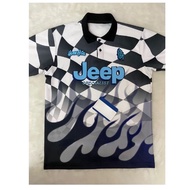 Ready Stock Daddyhood x Homebois Jersey Polo Shirt Blue G11