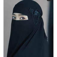 Imelda Chain Flower NIQAB