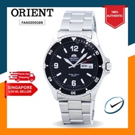 [CreationWatches] Orient Diver Mako II Automatic Mens Silver Tone Stainless Steel Strap Watch FAA02001B9