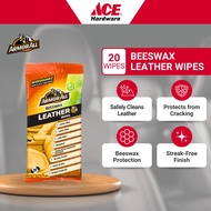 Armor All Leather Cleaning Wipes 20pcs | Cleans Protects & Conditions Leather Seats & Interiors | Be