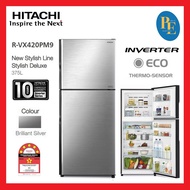 Hitachi 375L Inverter Refrigerator Fridge -  R-VX420PM9