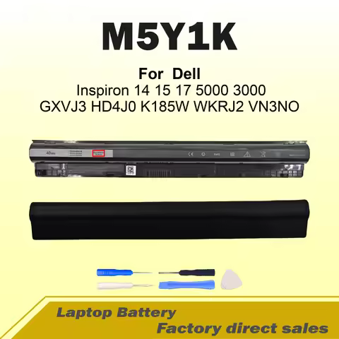 GXVJ3 M5Y1K 14.8V Battery for Dell Inspiron 15 5000 3000 Series 5566 5555 5558 14 345 HD4J0 WKRJ2 VN