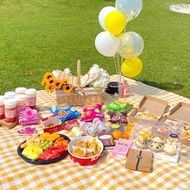 風野餐墊春遊防潮墊加厚野外野炊戶外地墊便攜防水郊遊野餐布 Wind picnic mat thickened field picnic mat