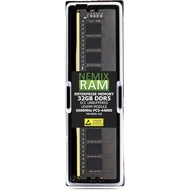 32GB 1X32GB DDR5 5600MHz PC5-44800 2Rx8 1.1V CL46 288-PIN ECC Unbuffered UDIMM NEMIX RAM Compatible 