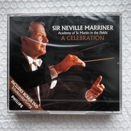 Marriner ASMF A Celebration 3-CD+DVD 全新未開 原裝2004飛利浦德國靚聲版 Best Box Set Mozart Vivaldi Bach Rossini Br