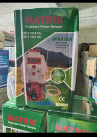 mesin knapsack power sprayer mesin semprot hama 2tak 20liter matrix