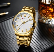 CURREN Men Watch Top Brand Luxury Waterproof Military Army Male Clock Sport Stainless Steel Wristwatch