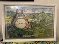 My Neighbor Totoro Art Crystal Jigsaw Puzzle with frame 龍貓水晶砌圖連框