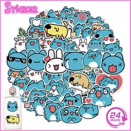 Set of 50PCS Cartoon Bugcat Capoo Sticker Cute Vinyl Waterproof For Laptop IPAD Water Bottle Noteboo